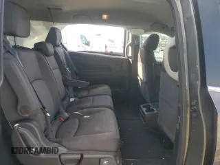 2021 Honda Odyssey EX with VIN 5FNRL6H57MB036907, listed as a Copart auction lot 44449705 with 40,863 mi miles and Salvage Title. Bid and sale history available at DreamBid. Image 12.