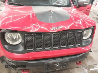 2019 Jeep Renegade Trailhawk with VIN ZACNJBC16KPK31076, listed as a IAAI auction lot 41137012 with 92,740 mi miles and . Bid and sale history available at DreamBid. Image 6.