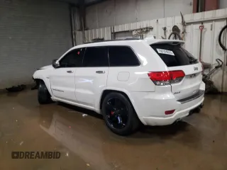 2015 Jeep Grand Cherokee Overland with VIN 1C4RJFCT9FC853324, listed as a Copart auction lot 88104655 with Not Provided miles and Salvage Title. Bid and sale history available at carsss.com. Image 2.
