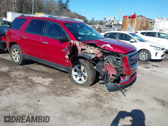 2013 GMC Acadia SLE with VIN 1GKKVNED0DJ169216, listed as a IAAI auction lot 41590467 with 137,708 mi miles and . Bid and sale history available at DreamBid. Image 1.