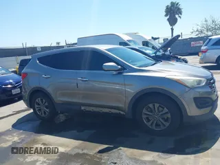 2014 Hyundai Santa Fe Sport with VIN 5XYZT3LB0EG148017, listed as a IAAI auction lot 41998358 with 156,506 mi miles. Bid and sale history available at carsss.com. Image 13.