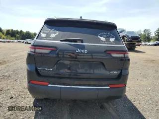 2021 Jeep Grand Cherokee Limited with VIN 1C4RJKBG3M8128492, listed as a Copart auction lot 54793015 with 91,116 mi miles and Salvage title. Bid and sale history available at DreamBid. Image 6.