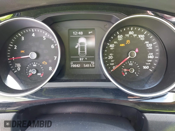 2018 Volkswagen Jetta SE Sport with VIN 3VWD17AJ6JM219426, listed as a IAAI auction lot 41681065 with 70,042 mi miles and . Bid and sale history available at DreamBid. Image 7.