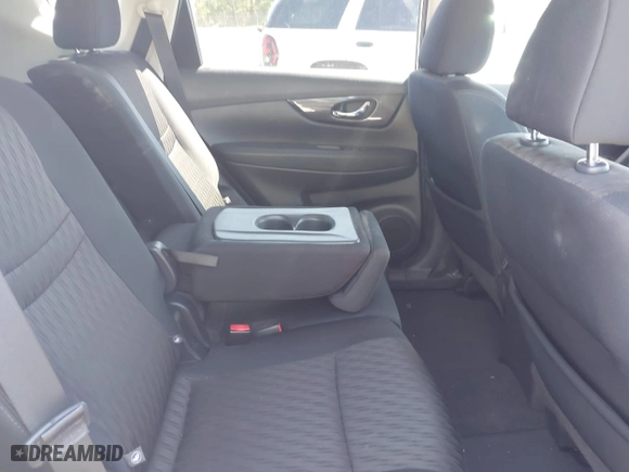 2017 Nissan Rogue SL with VIN 5N1AT2MT9HC830185, listed as a IAAI auction lot 41987589 with 65,675 mi miles. Bid and sale history available at carsss.com. Image 8.