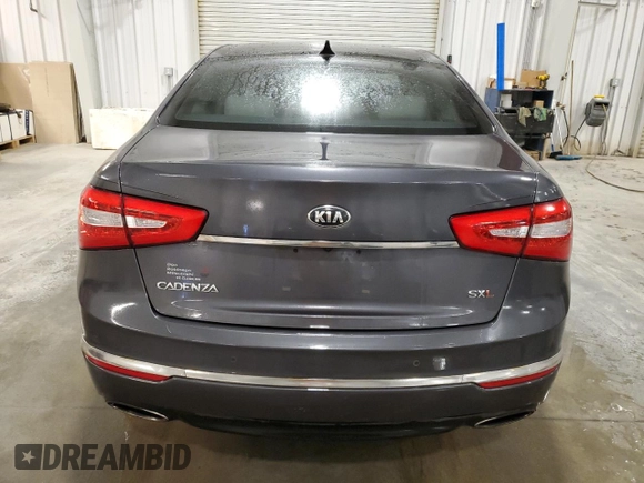 2014 Kia Cadenza Premium with VIN KNALN4D7XE5149052, listed as a Copart auction lot 82341864 with 193,220 mi miles and Salvage Title. Bid and sale history available at carsss.com. Image 6.