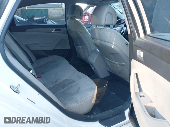2017 Hyundai Sonata SE with VIN 5NPE24AF3HH492841, listed as a IAAI auction lot 41503654 with 134,366 mi miles. Bid and sale history available at carsss.com. Image 8.