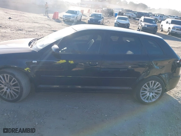 2007 Audi A3 with VIN WAUNF78P57A093209, listed as a IAAI auction lot 41650745 with 155,471 mi miles. Bid and sale history available at carsss.com. Image 14.