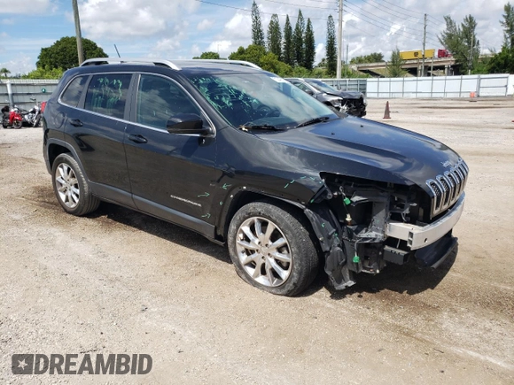 2014 Jeep Cherokee Limited with VIN 1C4PJLDB8EW113191, listed as a Copart auction lot 72249634 with 85,739 mi miles and Salvage Title. Bid and sale history available at carsss.com. Image 4.