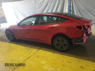 2022 Tesla Model 3 z VIN 5YJ3E1EA2NF372518, wystawiony jako Copart lot #59147215 z przebiegiem 113 349 mil mil oraz Czysty tytuł • Clean title. Historia ofert i sprzedaży dostępna na DreamBid. Obrazek 2.