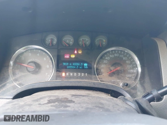 2010 Ford F-150 XL with VIN 1FTFW1EVXAKA89827, listed as a IAAI auction lot 42573342 with 205,504 mi miles and . Bid and sale history available at DreamBid. Image 7.