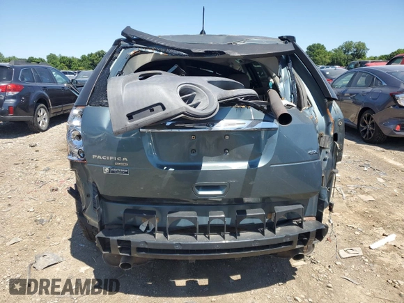 2007 Chrysler Pacifica Touring z VIN 2A8GM68X77R351147, wystawiony jako Copart lot #60815584 z przebiegiem Nie podano mil oraz Szkoda całkowita • Salvage title. Historia ofert i sprzedaży dostępna na DreamBid. Obrazek 6.