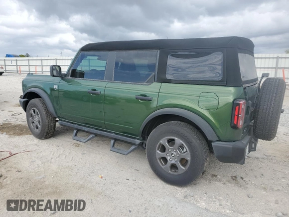 2024 Ford Bronco Big Bend with VIN 1FMDE7BH8RLA93453, listed as a Copart auction lot 49873645 with 1,379 mi miles and Salvage Title. Bid and sale history available at DreamBid. Image 2.