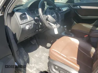 2015 Audi Q3 2.0T Premium Plus with VIN WA1EFCFS3FR004735, listed as a Copart auction lot 52884755 with 139,031 mi miles and Salvage Title. Bid and sale history available at carsss.com. Image 7.