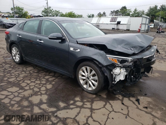 2016 Kia Optima EX with VIN 5XXGU4L34GG097552, listed as a Copart auction lot 60397645 with 78,467 mi miles and Salvage title. Bid and sale history available at DreamBid. Image 4.