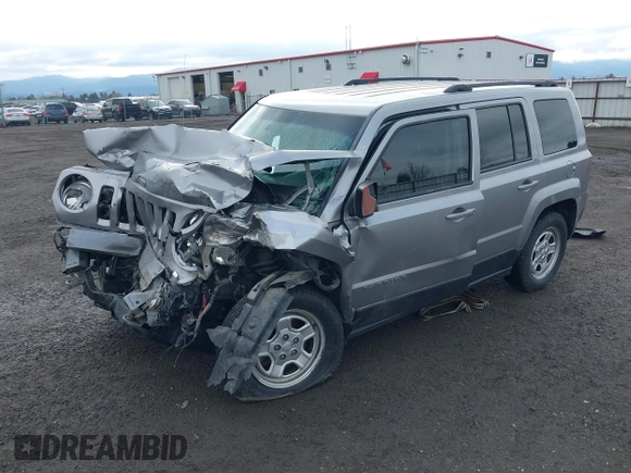 2016 Jeep Patriot Sport with VIN 1C4NJRBB6GD556435, listed as a IAAI auction lot 41949935 with 145,352 mi miles and . Bid and sale history available at carsss.com. Image 2.