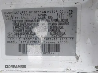 2023 Nissan Versa S с VIN 3N1CN8DV2PL823144, выставлен на аукционе IAAI как лот 41945612 с пробегом 21 126 миль миль и . История ставок и продаж доступна на DreamBid. Изображение 9.