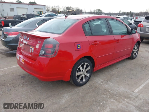 2012 Nissan Sentra SL z VIN 3N1AB6AP0CL758217, wystawiony jako IAAI lot #41742605 z przebiegiem 111 245 mil mil oraz . Historia ofert i sprzedaży dostępna na DreamBid. Obrazek 4.