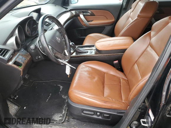 2013 Acura MDX Advance with VIN 2HNYD2H81DH000226, listed as a Copart auction lot 50020095 with 215,972 mi miles and Clean Title. Bid and sale history available at DreamBid. Image 7.