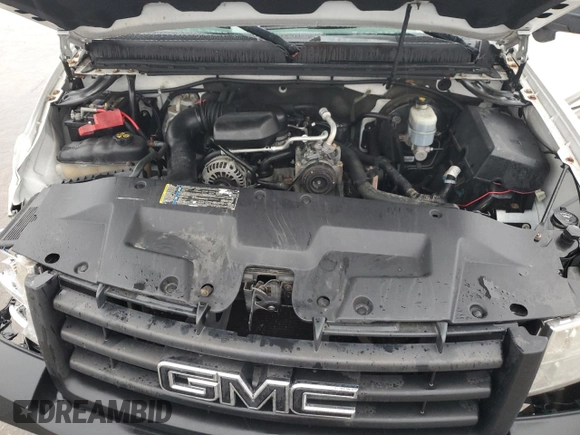 2011 GMC Sierra 1500 Work Truck z VIN 1GTN1TEX6BZ154673, wystawiony jako Copart lot #44840095 z przebiegiem 91 669 mil mil oraz Szkody całkowita. Historia ofert i sprzedaży dostępna na DreamBid. Obrazek 11.