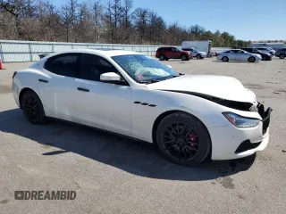 2017 Maserati Ghibli S Q4 z VIN ZAM57RTA6H1247079, wystawiony jako Copart lot #52099755 z przebiegiem 124 159 mil mil oraz Szkody całkowita. Historia ofert i sprzedaży dostępna na DreamBid. Obrazek 4.