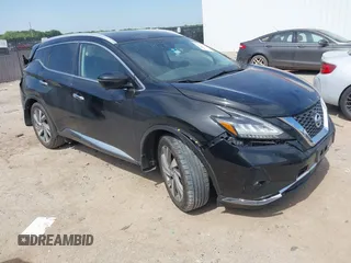 2020 Nissan Murano SL z VIN 5N1AZ2CS0LN171174, wystawiony jako IAAI lot #42247723 z przebiegiem 82 689 mil mil oraz . Historia ofert i sprzedaży dostępna na DreamBid. Obrazek 1.