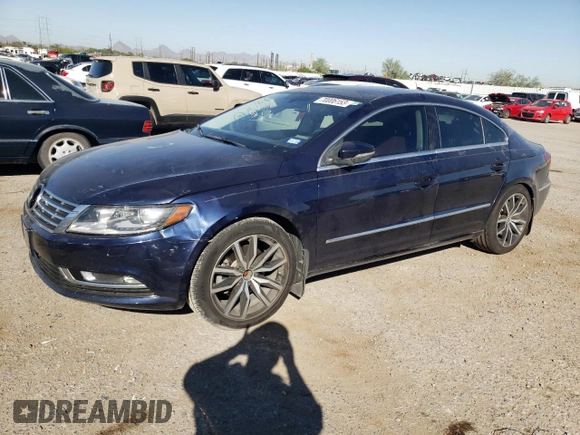 2015 Volkswagen CC Lux with VIN WVWRP7AN1FE827300, listed as a Copart auction lot 70006153 with 109,628 mi miles. Bid and sale history available at carsss.com. Image 1.