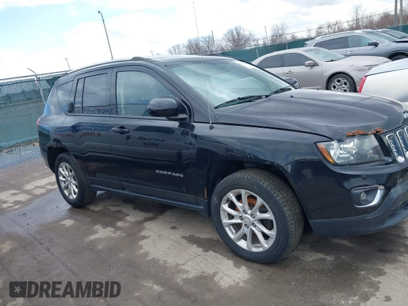 2016 Jeep Compass High Altitude Edition with VIN 1C4NJDEB8GD773127, listed as a IAAI auction lot 41716453 with 130,491 mi miles. Bid and sale history available at carsss.com. Image 13.