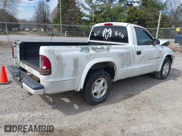 1997 Dodge Dakota with VIN 1B7FL26X5VS182193, listed as a IAAI auction lot 41666506 with 115,483 mi miles and . Bid and sale history available at carsss.com. Image 4.