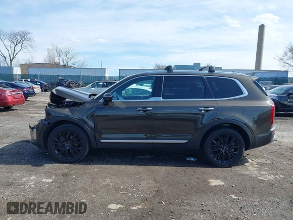2021 Kia Telluride SX with VIN 5XYP5DHC2MG162119, listed as a IAAI auction lot 41881250 with 112,024 mi miles and . Bid and sale history available at DreamBid. Image 13.