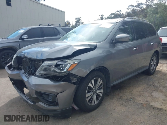 2017 Nissan Pathfinder S with VIN 5N1DR2MN3HC601112, listed as a IAAI auction lot 41949035 with 109,612 mi miles and . Bid and sale history available at DreamBid. Image 20.