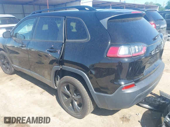 2021 Jeep Cherokee Altitude with VIN 1C4PJLLBXMD112667, listed as a IAAI auction lot 41959004 with 25,524 mi miles and . Bid and sale history available at DreamBid. Image 3.