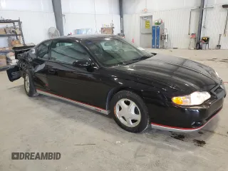 2003 Chevrolet Monte Carlo SS with VIN 2G1WX12K939146703, listed as a Copart auction lot 52416015 with 89,443 mi miles and Salvage Title. Bid and sale history available at carsss.com. Image 4.