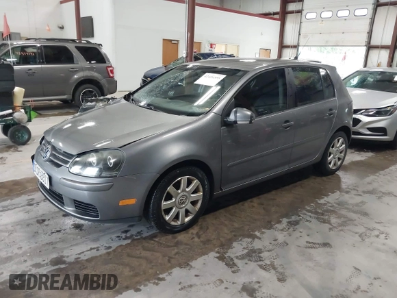 2009 Volkswagen Rabbit S with VIN WVWDB71K39W142437, listed as a IAAI auction lot 42426555 with 154,571 mi miles and . Bid and sale history available at DreamBid. Image 17.