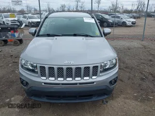 2017 Jeep Compass High Altitude with VIN 1C4NJDEB1HD204718, listed as a IAAI auction lot 41830922 with 101,164 mi miles and . Bid and sale history available at carsss.com. Image 12.