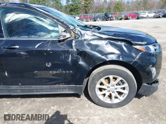 2018 Chevrolet Equinox LT with VIN 2GNAXSEV4J6252706, listed as a IAAI auction lot 41973930 with 107,901 mi miles and . Bid and sale history available at carsss.com. Image 6.