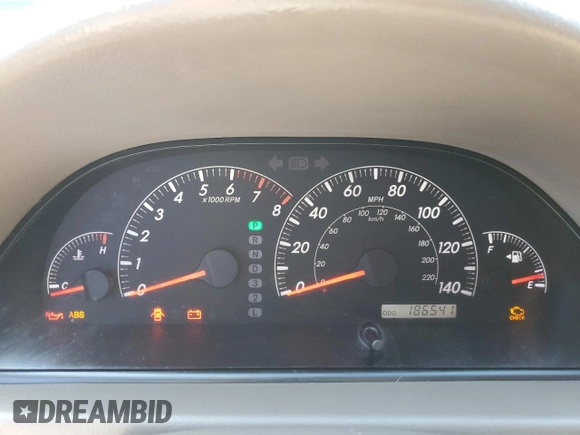 2006 Toyota Camry STD with VIN 4T1BE32K76U130042, listed as a Copart auction lot 52430815 with 186,541 mi miles and Salvage Title. Bid and sale history available at carsss.com. Image 9.