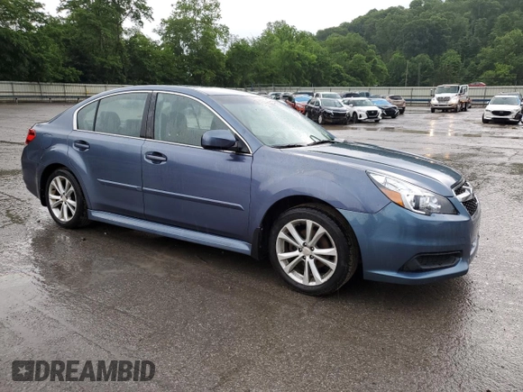 2013 Subaru Legacy Premium with VIN 4S3BMBC63D3035712, listed as a Copart auction lot 60236995 with 163,072 mi miles and Salvage title. Bid and sale history available at DreamBid. Image 4.