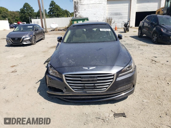2017 Genesis G80 3.8L with VIN KMHGN4JE7HU176674, listed as a Copart auction lot 70269214 with 74,679 mi miles and Salvage Title. Bid and sale history available at carsss.com. Image 5.