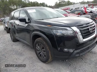 2023 Nissan Pathfinder S with VIN 5N1DR3AAXPC243870, listed as a IAAI auction lot 41720397 with 40,399 mi miles and . Bid and sale history available at DreamBid. Image 1.