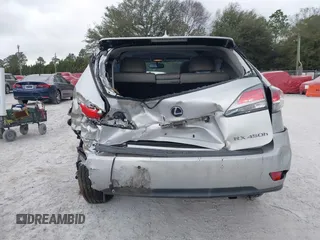 2013 Lexus RX 450h with VIN JTJZB1BA8D2008237, listed as a IAAI auction lot 41574651 with 106,732 mi miles and . Bid and sale history available at DreamBid. Image 20.