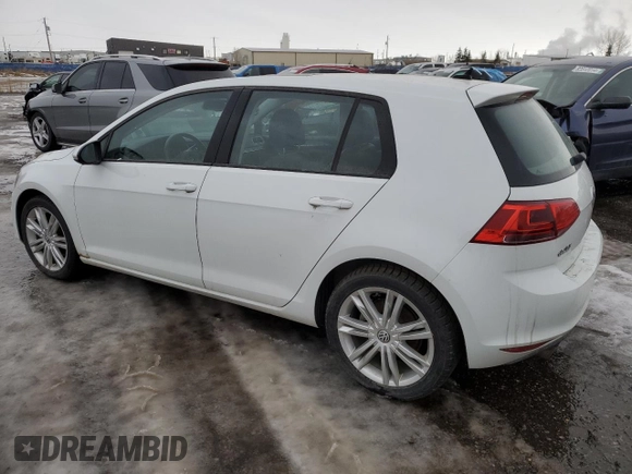 2015 Volkswagen Golf TSI S z VIN 3VW117AU8FM004103, wystawiony jako Copart lot #87642695 z przebiegiem 128 704 mil mil oraz Szkoda całkowita • Salvage title. Historia ofert i sprzedaży dostępna na DreamBid. Obrazek 2.