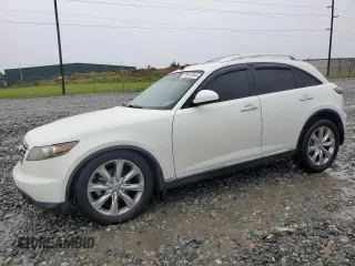 2008 Infiniti FX35 with VIN JNRAS08W78X206832, listed as a Copart auction lot 70510364 with 160,754 mi miles and Salvage Title. Bid and sale history available at carsss.com. Image 1.