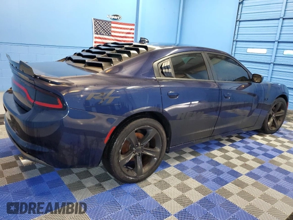 2017 Dodge Charger R/T with VIN 2C3CDXCT4HH563659, listed as a Copart auction lot 58068765 with 109,046 mi miles and Clean title. Bid and sale history available at DreamBid. Image 3.
