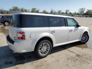 2019 Ford Flex SEL with VIN 2FMGK5C83KBA01423, listed as a Copart auction lot 51986795 with 46,847 mi miles and Salvage Title. Bid and sale history available at carsss.com. Image 3.