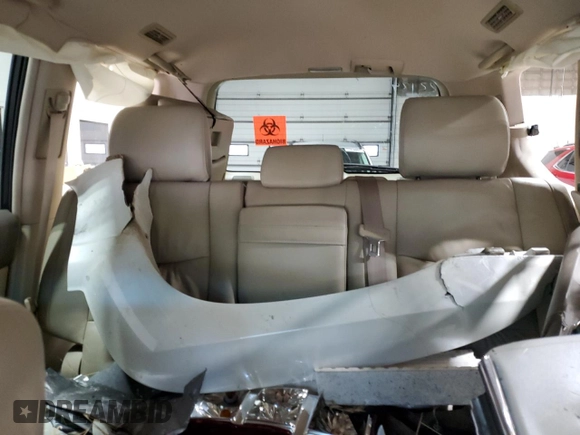 2008 Lexus GX 470 with VIN JTJBT20X380163291, listed as a Copart auction lot 51353695 with 190,640 mi miles and Salvage Title. Bid and sale history available at DreamBid. Image 10.