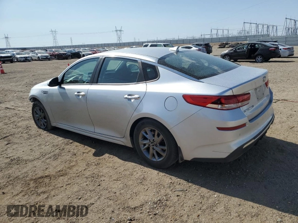2019 Kia Optima LX z VIN 5XXGT4L31KG329150, wystawiony jako Copart lot #59225935 z przebiegiem 58 253 mil mil oraz Szkoda całkowita • Salvage title. Historia ofert i sprzedaży dostępna na DreamBid. Obrazek 2.