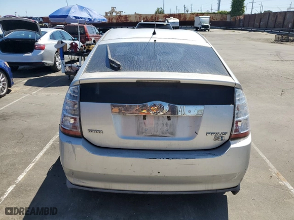2007 Toyota Prius with VIN JTDKB20U177612596, listed as a Copart auction lot 52617865 with 222,410 mi miles and Clean Title. Bid and sale history available at carsss.com. Image 6.