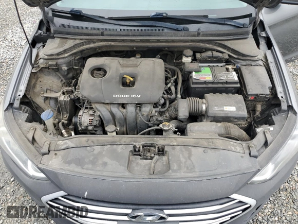 2018 Hyundai Elantra SEL with VIN 5NPD84LF4JH239735, listed as a Copart auction lot 55522145 with 242,410 mi miles and Clean Title. Bid and sale history available at DreamBid. Image 11.