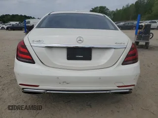 2019 Mercedes-Benz S 450 with VIN WDDUG6EBXKA425142, listed as a Copart auction lot 53350515 with 69,285 mi miles and Salvage Title. Bid and sale history available at DreamBid. Image 6.