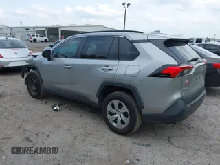 2020 Toyota RAV4 LE with VIN 2T3H1RFV2LC063920, listed as a IAAI auction lot 41864477 with 123,602 mi miles. Bid and sale history available at carsss.com. Image 3.